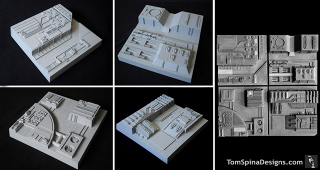 Illustration for article titled Turn your home into the Death Star with these amazing wall tiles